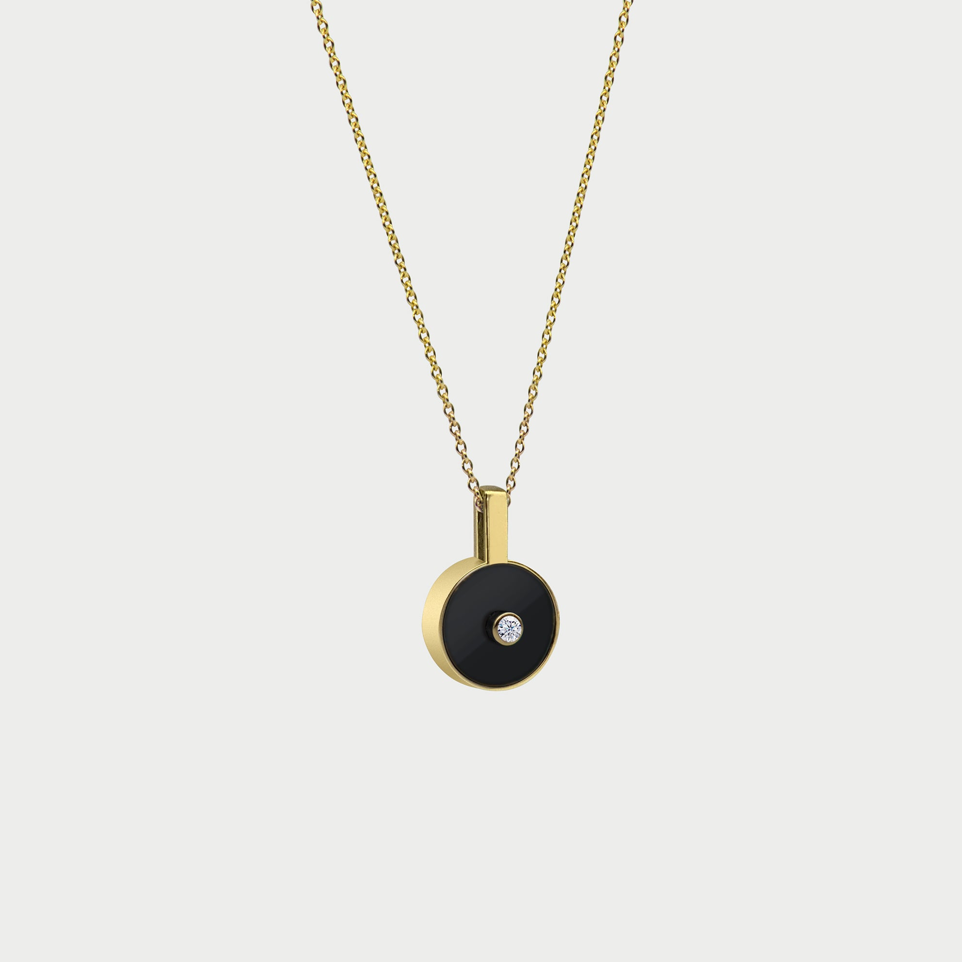 Le Collier N.1 Onyx & Diamond Necklace