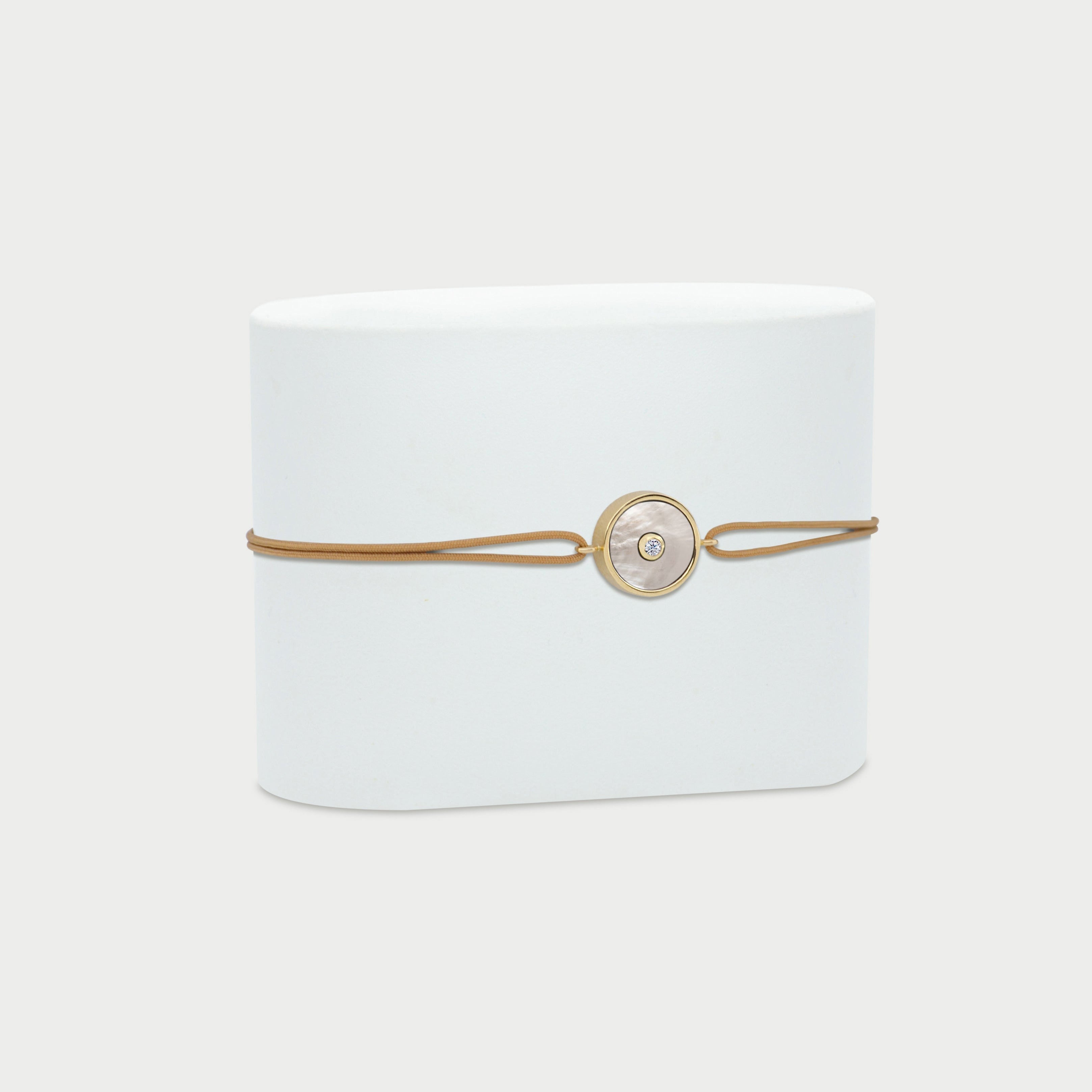 Bracelet N.1 Mother of Pearl & Diamond Bracelet