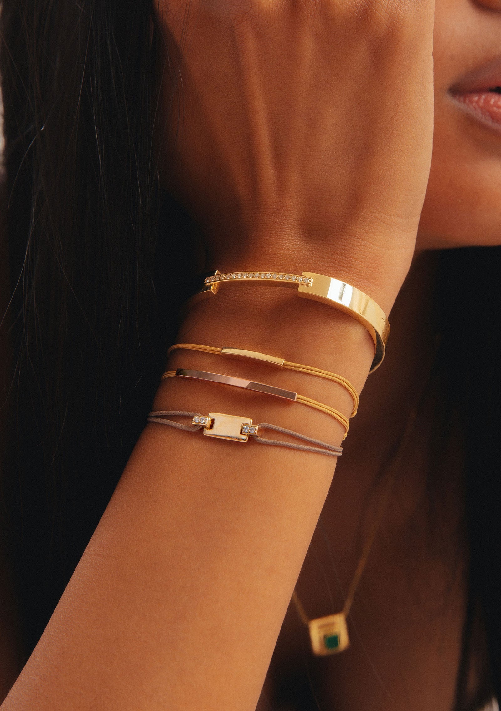 Mini Inconditionnel N.1 Gold Bracelet