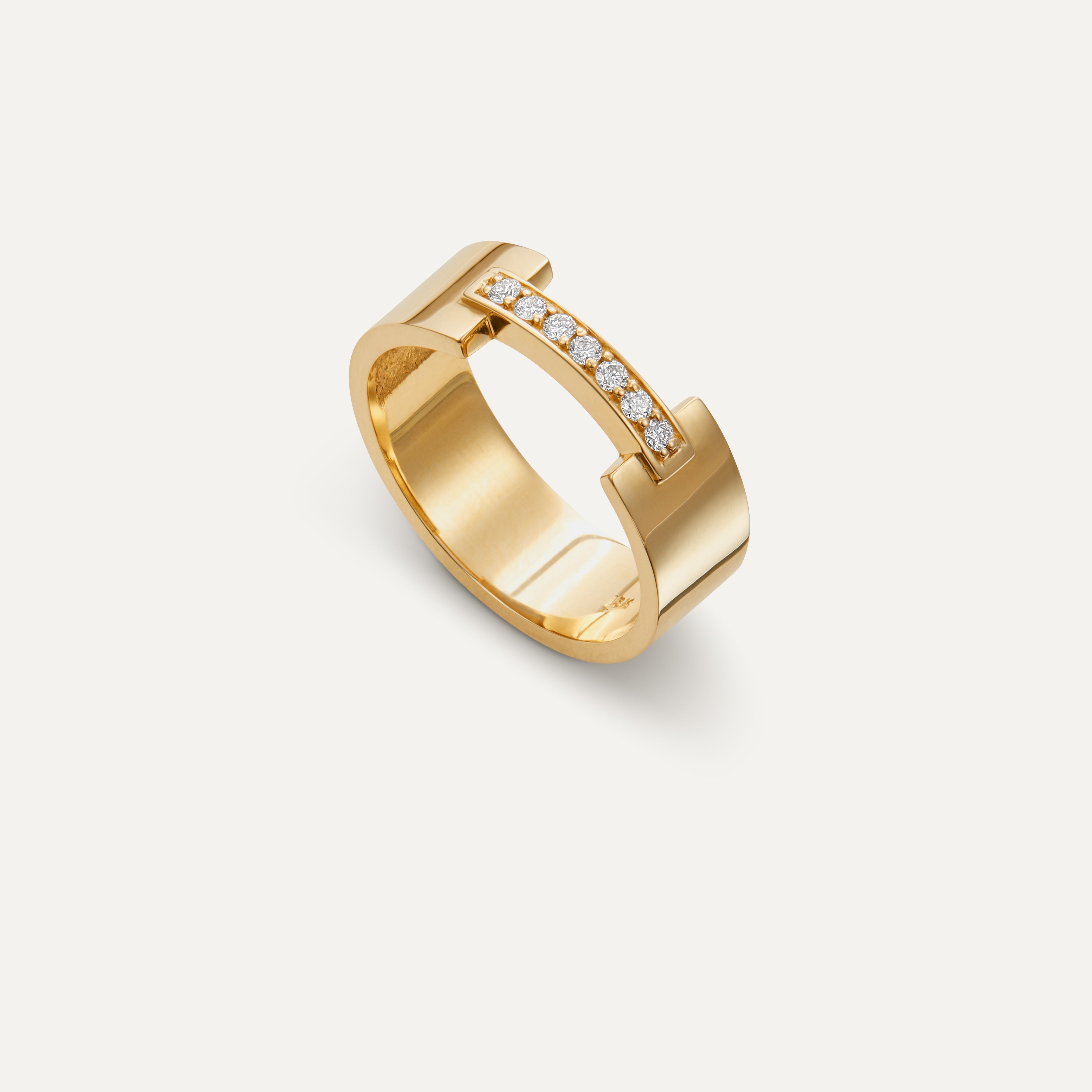 La Ligne Gold & Diamonds Ring