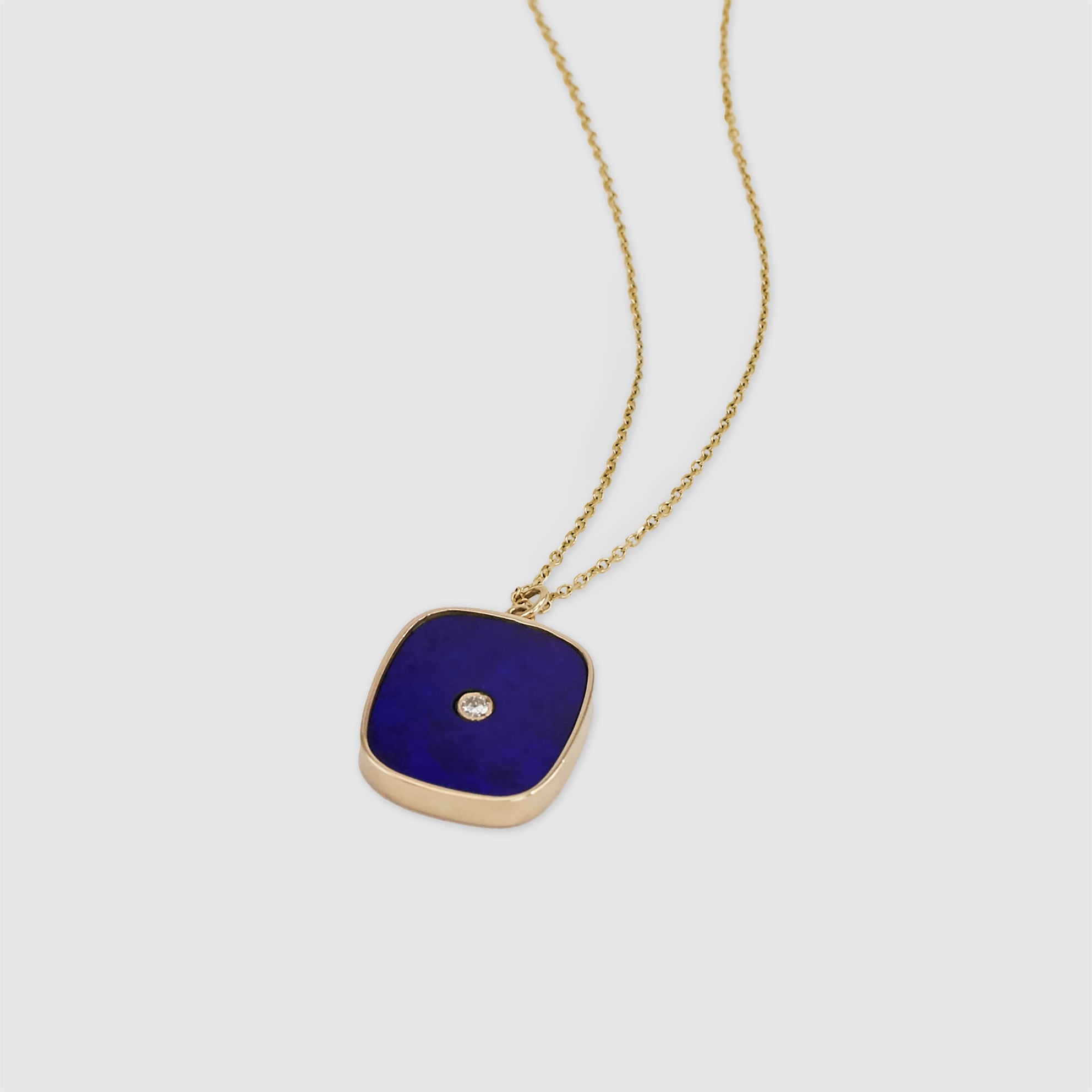 Le Collier N.2 Lapis Lazuli & Diamond Necklace